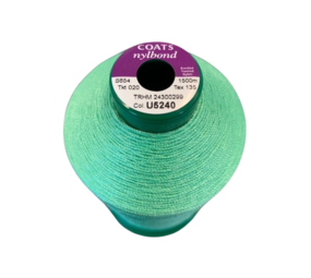 Coats Nylbond | M20 | 1500 m | Turquiose | # U5240 Coats Nylbond | M20 | 1500 m | Turquiose | # U5240