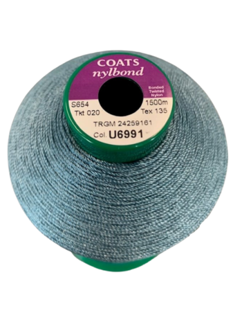 Coats Coats | Nylbond | M20 | 1500 m | Grijs Blauw | # U6991 Coats Coats | Nylbond | M20 | 1500 m | Grijs Blauw | # U6991
