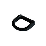 YKK D-ring | Nylon | Zwart YKK D-ring | Nylon | Zwart