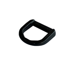YKK D-ring | Nylon | Zwart | 10 stuks YKK D-ring | Nylon | Zwart | 10 stuks