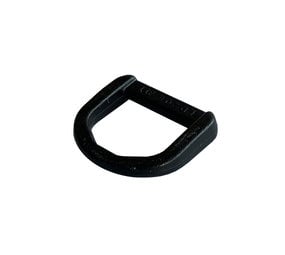 YKK D-ring | Nylon | Zwart YKK D-ring | Nylon | Zwart