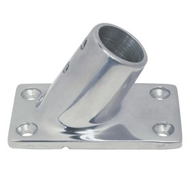 Marinetech Railing | Voet | Rechthoekig | 60 graden | RVS Marinetech Railing | Voet | Rechthoekig | 60 graden | RVS