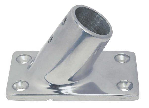 Marinetech Marinetech | Railing | Voet | Rechthoekig | 60 graden | RVS Marinetech Marinetech | Railing | Voet | Rechthoekig | 60 graden | RVS