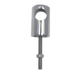Marinetech Railing | Middenstuk | Open versie voor doorvoer | Schroefbaar in dek | RVS Marinetech Railing | Middenstuk | Open versie voor doorvoer | Schroefbaar in dek | RVS