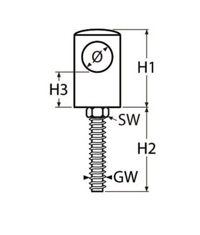 Marinetech Marinetech | Railing | Middenstuk | Open versie voor doorvoer | Schroefbaar in dek | RVS Marinetech Marinetech | Railing | Middenstuk | Open versie voor doorvoer | Schroefbaar in dek | RVS