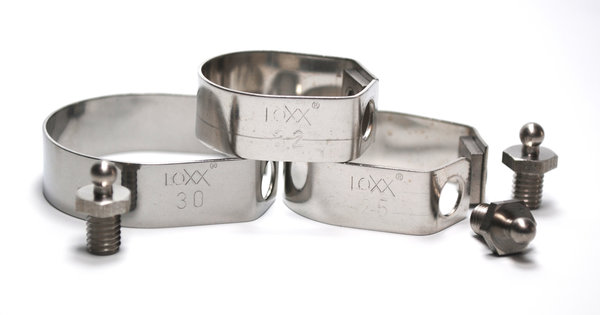Schaeffertec Loxx® | Buisklem | RVS | 25 mm