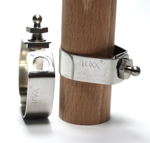 Schaeffertec Loxx® | Buisklem | RVS | 25 mm