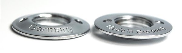 Schaeffertec Loxx® Tegenplaat voor kop | Koper-Vernikkeld | EXTRA HOOG Schaeffertec Loxx® Tegenplaat voor kop | Koper-Vernikkeld | EXTRA HOOG