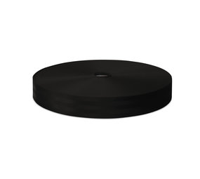 Veiligheidsgordelband / Autogordelband | 3-Baans geweven | Zwart | 25 mm | Rol 100 meter Veiligheidsgordelband / Autogordelband | 3-Baans geweven | Zwart | 25 mm | Rol 100 meter