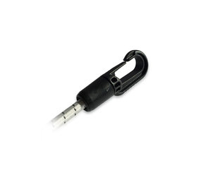 Musketonhaak | 4 - 6 mm | Nylon | Zwart | Klemfitting | 2-Delig | 10 stuks Musketonhaak | 4 - 6 mm | Nylon | Zwart | Klemfitting | 2-Delig | 10 stuks