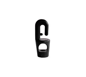 Musketonhaak | Nylon | Zwart | Open Haak | 4 mm | 10 stuks Musketonhaak | Nylon | Zwart | Open Haak | 4 mm | 10 stuks