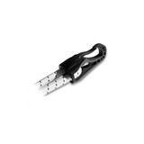 Musketonhaak | Nylon | Zwart | Quick Block | 8 mm Musketonhaak | Nylon | Zwart | Quick Block | 8 mm