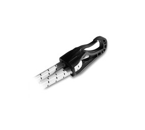Musketonhaak | Nylon | Zwart | Quick Block | 8 mm | 10 stuks Musketonhaak | Nylon | Zwart | Quick Block | 8 mm | 10 stuks