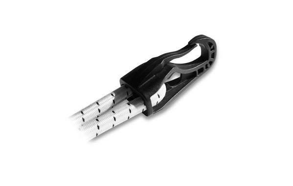 Musketonhaak | Nylon | Zwart | Quick Block | 8 mm