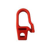Musketonhaak | Nylon | Rood | 8 mm Musketonhaak | Nylon | Rood | 8 mm