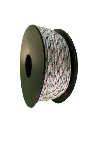 Touw | Polyester | 2 mm | Spoel 30 m | Wit | Multicolor