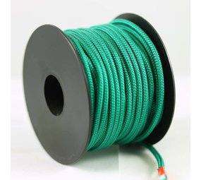 Touw | Polyester | 3 mm | Spoel 17 m | Groen | Unicolor