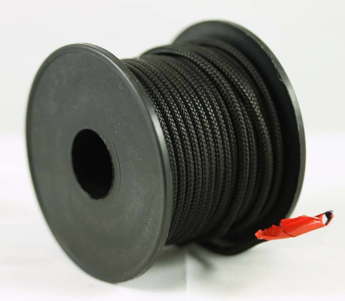 Touw | Polyester | 3 mm | Spoel 17 m | Zwart | Unicolor