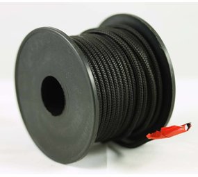 Touw | Polyester | 3 mm | Spoel 17 m | Zwart | Unicolor