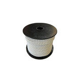 Shockcord / Elastiek | 10 mm | Wit | Haspel 100 m
