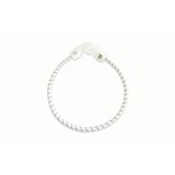Shockcord / Elastiek | 6 mm | Wit | 2 Nylon Musketonhaken | 50 cm Shockcord / Elastiek | 6 mm | Wit | 2 Nylon Musketonhaken | 50 cm