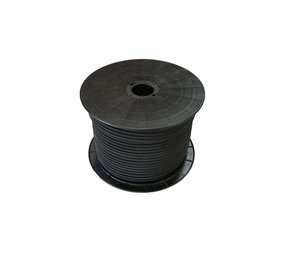 Shockcord / Elastiek | 4 mm | Zwart | Haspel 100 m Shockcord / Elastiek | 4 mm | Zwart | Haspel 100 m