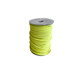 Shockcord / Elastiek | 6 mm | Geel Fluorescerend | Haspel 100m Shockcord / Elastiek | 6 mm | Geel Fluorescerend | Haspel 100m