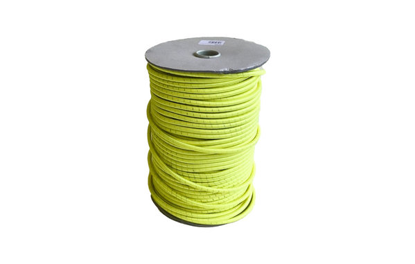 Shockcord / Elastiek | 6 mm | Geel Fluorescerend | Haspel 100m Shockcord / Elastiek | 6 mm | Geel Fluorescerend | Haspel 100m