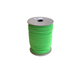 Shockcord / Elastiek | 6 mm | Groen Fluorescerend | Haspel 100m Shockcord / Elastiek | 6 mm | Groen Fluorescerend | Haspel 100m