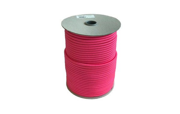 Shockcord / Elastiek | 6 mm | Roze Fluorescerend | Haspel 100m Shockcord / Elastiek | 6 mm | Roze Fluorescerend | Haspel 100m