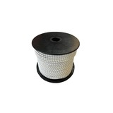 Shockcord / Elastiek | 6 mm | Wit | Haspel 100 m