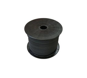 Shockcord / Elastiek | 6 mm | Zwart | Haspel 100 m Shockcord / Elastiek | 6 mm | Zwart | Haspel 100 m