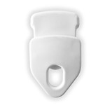 Seilflechter Tornado Clip | Klein | Wit