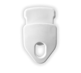 Seilflechter Tornado Clip | Klein | Wit