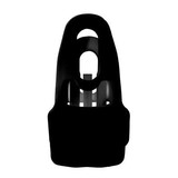 Seilflechter Tornado Clip | Groot | Zwart