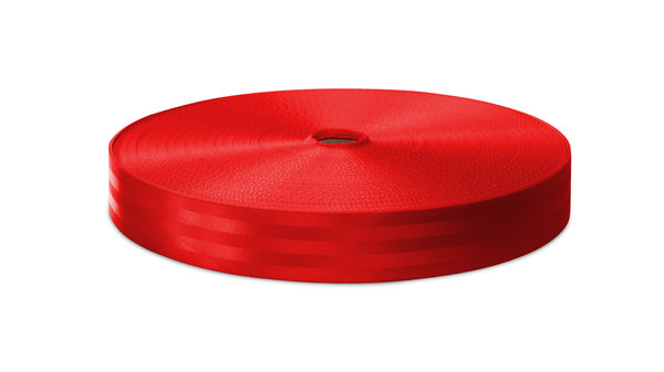 Veiligheidsgordelband / Autogordelband | 5-Baans geweven | Rood | 48 mm Veiligheidsgordelband / Autogordelband | 5-Baans geweven | Rood | 48 mm