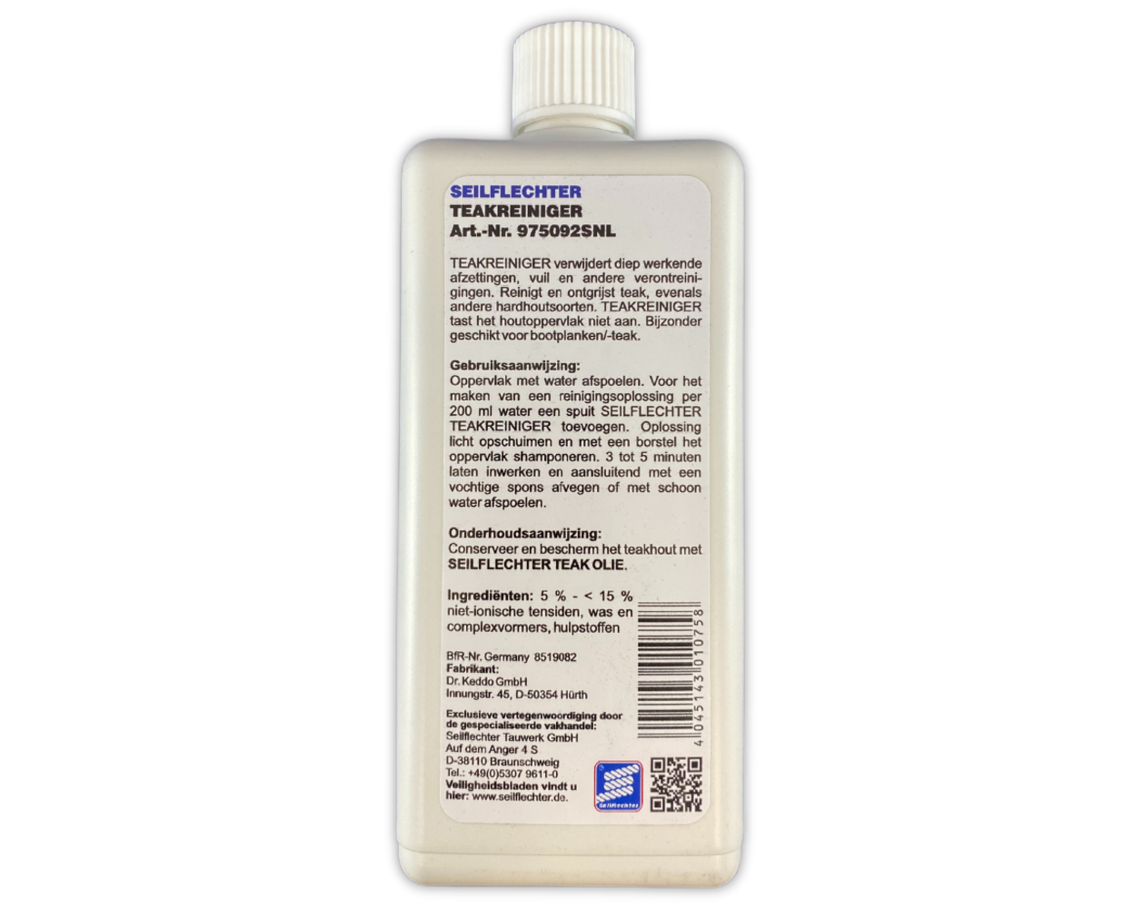 Seilflechter Seilflechter | Teak Reiniger | 500 ml Seilflechter Seilflechter | Teak Reiniger | 500 ml