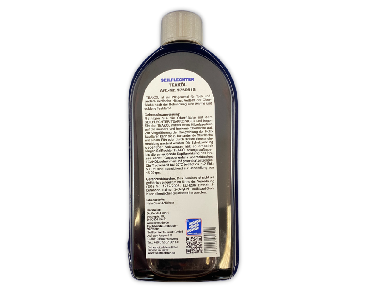 Seilflechter Seilflechter | Teak Olie | 500 ml Seilflechter Seilflechter | Teak Olie | 500 ml