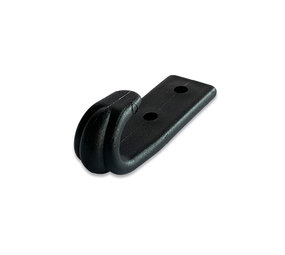 MH MH | Carrosseriehaak | Nylon | 2 boorgaten | Zwart | 10 stuks MH MH | Carrosseriehaak | Nylon | 2 boorgaten | Zwart | 10 stuks
