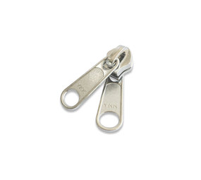 YKK YKK | Runner / Schuiver | 5C | voor 5 mm Spiraalrits | 2 grijpplaten | Koper-Vernikkeld