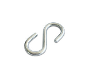 MH MH | S-haak | Gegalvaniseerd | 6 x 60 mm MH MH | S-haak | Gegalvaniseerd | 6 x 60 mm