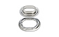 MH | Tourniquet | Carrosserie | Kous & Ring | Messing-Vernikkeld | 22,5 x 13,5 mm voor Tourniquet Draaier Carrosserie