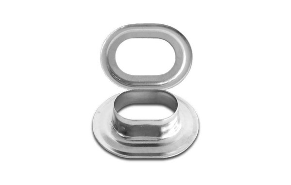 MH MH | Tourniquet | Kous & Ring | Koper-Vernikkeld | 17 x 11 mm | 10 stuks