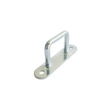 MH Oogplaat | Rechte Beugel | Gegalvaniseerd | Plaat 66 x 15 mm | Inwendige Hoogte 16 mm