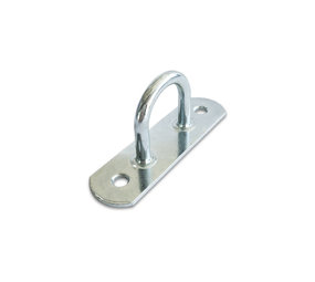 MH Oogplaat | Ronde Beugel | Gegalvaniseerd | Plaat 70 x 20 mm | Inwendige Hoogte 30 mm