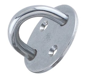 Marinetech Oogplaat | Rond | RVS | met Beugel Marinetech Oogplaat | Rond | RVS | met Beugel