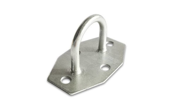 Beugel | Rond | Zeskantige Plaat | Gegalvaniseerd | 25(B) x 30 (H)  x 5 (D) mm Beugel | Rond | Zeskantige Plaat | Gegalvaniseerd | 25(B) x 30 (H)  x 5 (D) mm