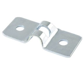 Dekplaat | voor Omklapbeugel | Gegalvaniseerd