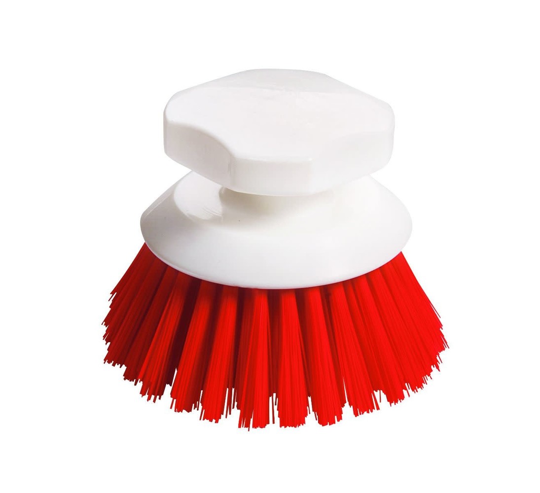 Haug Bursten Haug | Borstel Knop | Hard | Rood | 90 x Ø 120 mm Haug Bursten Haug | Borstel Knop | Hard | Rood | 90 x Ø 120 mm