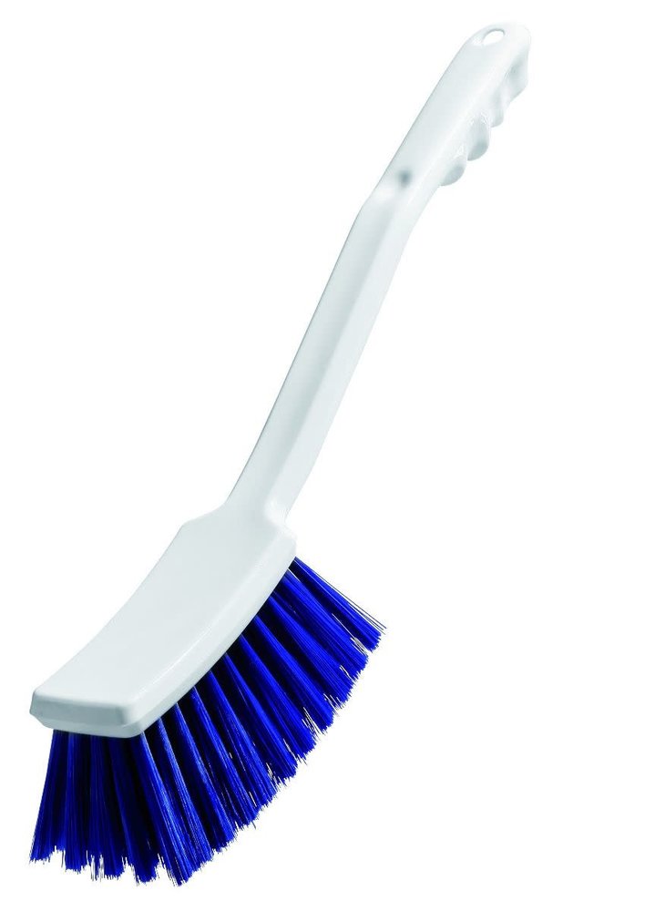 Haug Bursten Haug | Borstel met lange Steel | Zacht | Blauw | 400 x 48 x  80 mm